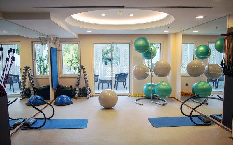Trainingsgeräte im Fitness First Studio Ali Bey Resort Sorgun