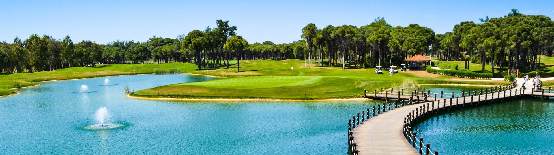 Golfplatz in der Golfregion Belek, Antalya