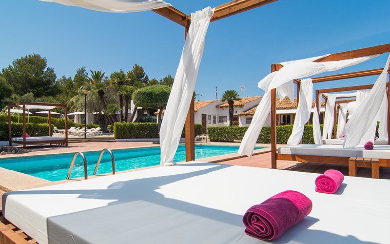 Poolbereich Na Taconera Sport & Relax im Osten von Mallorca