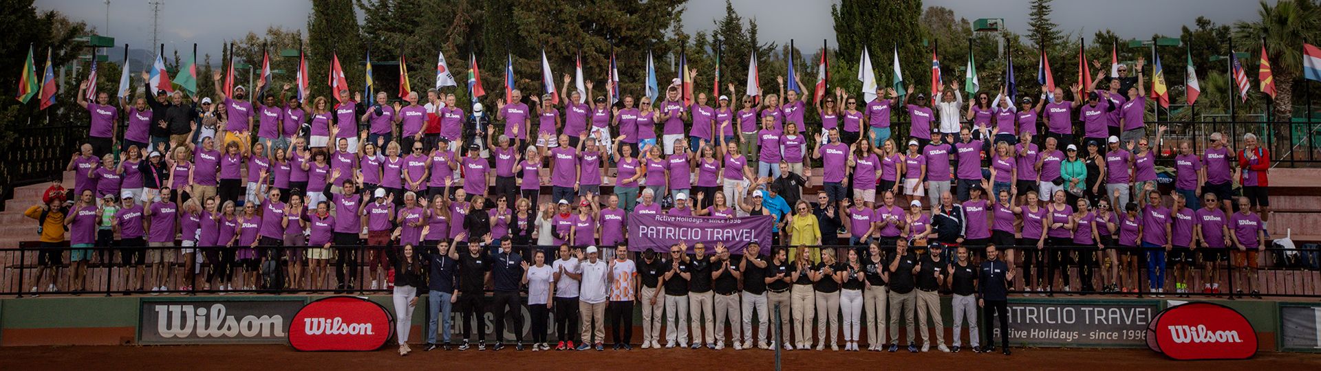 Gruppenbild 21. Wilson Open