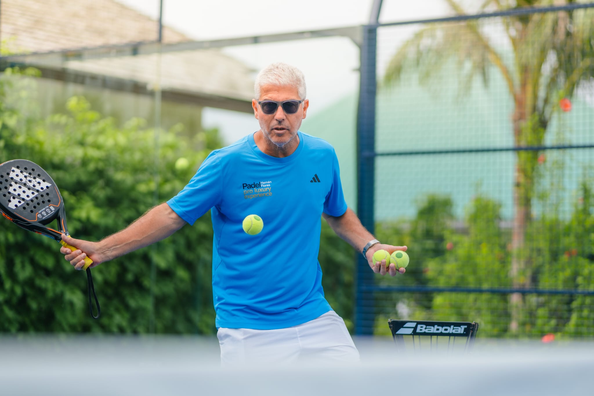 Padeltrainer Hernan Flores