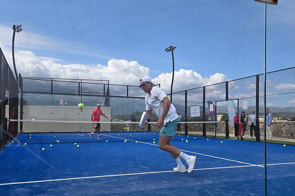 Padel Camp Hernan Flores, spielender Teilnehmer