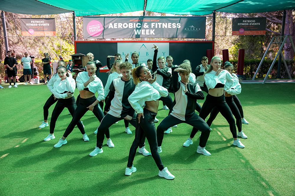 A1_01788 Aerobic & Fitness Week Begrüßungstanz