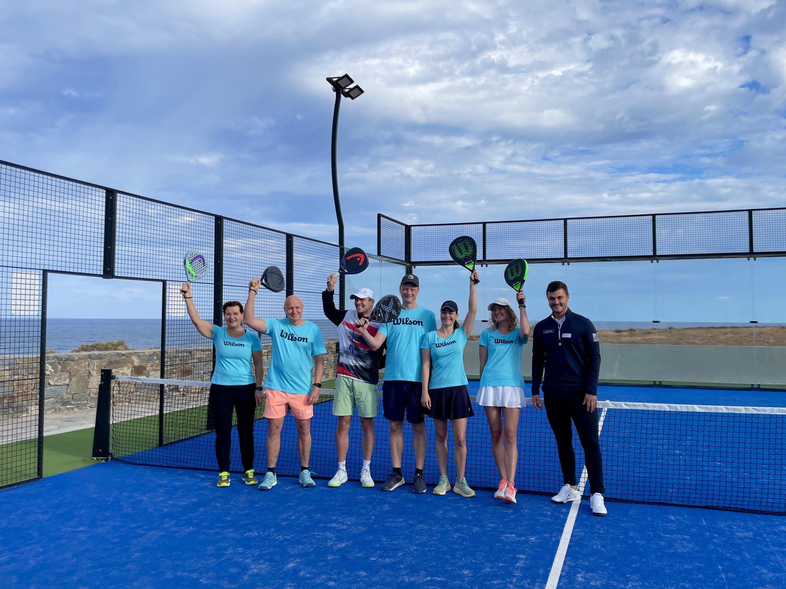 DTB Padel-Camp Gruppenbild
